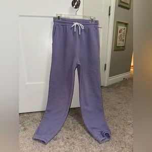 PURPLE SWEATPANTS
